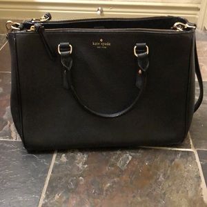 Kate Spade Black genuine leather purse